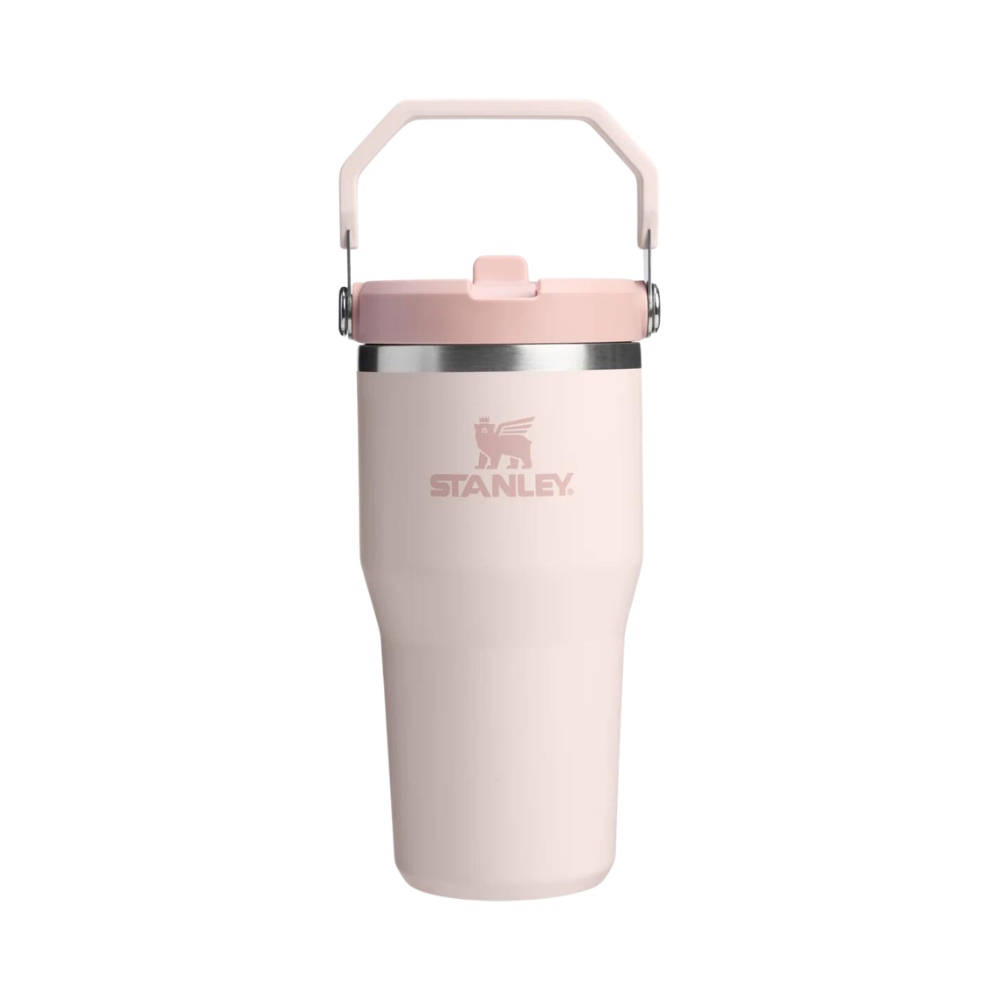 The IceFlow™ Flip Straw 2.0 Tumbler, Rose Quartz - 0,6L